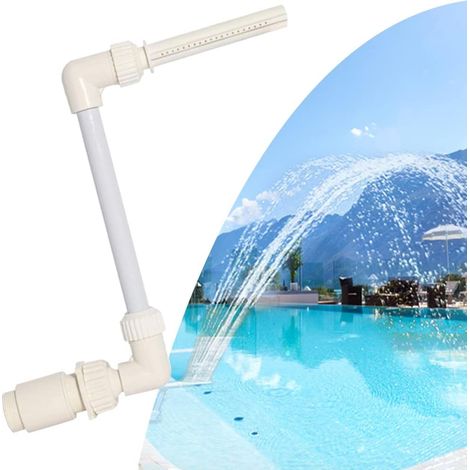Aufstellbrunnen Mit Wasserfallfunktion, Kühlender Sprühbrunnen, Höhenverstellbar, Zubehör Für Gartenteiche Und Pools