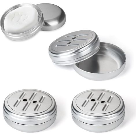 Reiseseifenschale, 3er-pack, Robust, Kompakt Und Leicht, Ideal Zur Aufbewahrung Von Seife, Kleinen Reiseutensilien Und Erste-hilfe-sets.