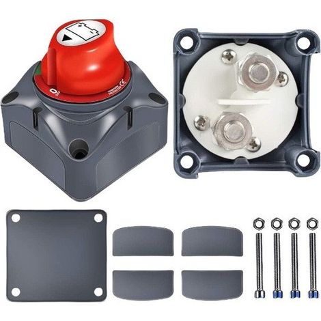 Batterieschalter, 12v/24v-batterietrennschalter Für Boot, Lkw, Auto, Traktor, Bus, Wohnwagen