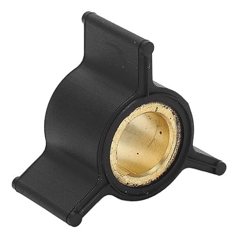 433935 Wasserpumpenlaufrad Für Johnson Evinrude 2-takt 2 Ps, 3 Ps, 4 Ps Außenbordmotoren, Flexibles 3-blatt-neopren-gummi-kupfer-außenbord-wasserpumpenlaufrad