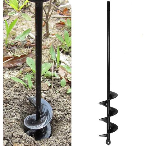 4x45cm Erdbohrer – Hochfester Legierter Stahl – Kompatibel Mit 18v-bohrmaschinen – Schnelles Graben Zum Pflanzen