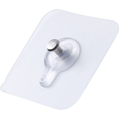 Packung Mit 10 Selbstklebenden Aufstellern (ohne Bohren), Haken Für Transparente Etiketten Zur Befestigung An Bilderrahmen, Spiegeln Und Postern, 66 Cm