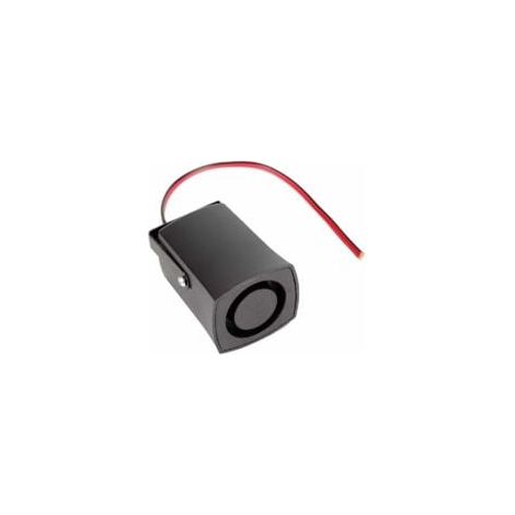 Rückfahrwarnton – Universeller 12-v-rückfahrwarnalarm Für Autos, 115 Db, Notfallwarnsummer, Schwarz