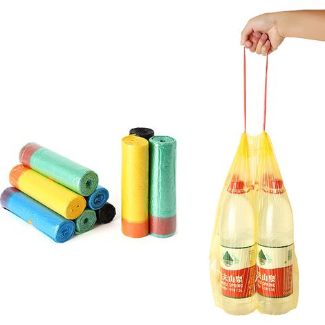 20-liter-küchenmüllbeutel Aus Transparentem Material Mit Kordelzug