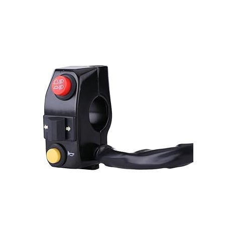 Motorrad-lenkerschalter, 7/8" Universal-lenkerschalter Mit Blinker-, Hupen- Und Abblend-/fernlichtsteuerung