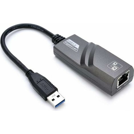 Usb-ethernet-adapter, Usb 3.0-zu-rj45-ethernet-adapter, 1000-mbit/s-lan-netzwerkadapter, Kompatibel Mit Windows 10/8.1/8/7/vista/xp, Mac Os 10.6 Und Höher
