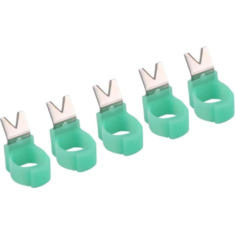 Obstpflücker, 5-teiliges Set, V-förmiger Gemüsepflücker, Gartenpflückring, Ernte- Und Schneidewerkzeug