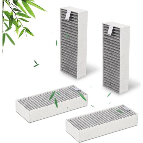 4-teiliger Aktivkohlefilter Für Bosch 17004796 Hz9vrcr0 Hez9vrud0 17004796, Neff 17004806 Z821vr0 Und Gaggenau Ca282111 Dunstabzugshauben-kohlefilter Für Großgeräte