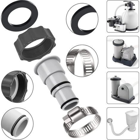 Poolpumpen-schlauchadapter, Poolschlauchadapter A, Ersatzschlauchadapter-serie, 2 Stück Ersatzschlauchadapter, Für 32- Und 38-mm-poolschläuche