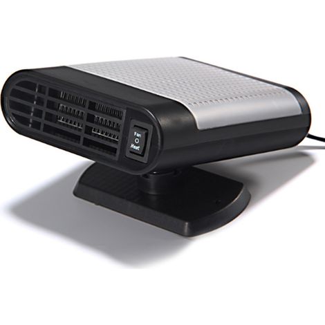 Autoheizung Mit Tragbarem Ventilator Und Windschutzscheibenenteiser