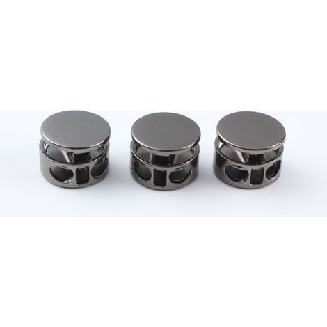 10 Stück Federkordelstopper, Kordelstopper – Metall-knebel-kordelclip-stopper – Robuster Kordelclip, Robuster Federknebelverschluss Für Zelte, Sportbekleidung
