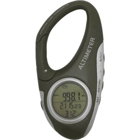 Barometer, Höhenmesser, Thermometer, Wettervorhersagemonitor Für Klettern, Camping Und Outdoor-sportarten, Multifunktional Mit Hintergrundbeleuchtung