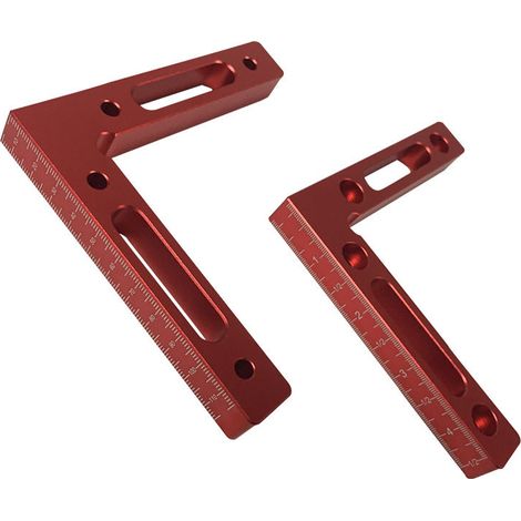 2-teilige 90°-winkel-positionierklemmen Aus Aluminiumlegierung Für Die Holzbearbeitung – Holzbearbeitungswerkzeug – Winkelklemme