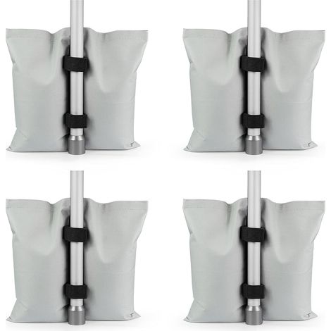 4er-pack Robuster Pavillonsand, Industriequalität, Für Beine, Sonnensegel, Zelte Und Sonnenschirme