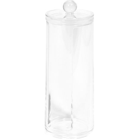 Wattepadspender Für Mehrere Etagen, Transparent, 6,7 X 19,6 Cm (höhe)