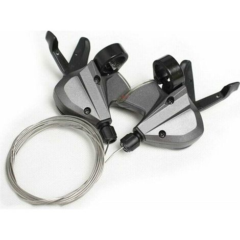 Geräuscharme Trigger-schalthebel, Ergonomisches Design, Mountainbike-zubehör, 9/27 Gänge, Lenker