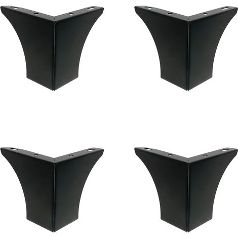 Diy-küchenmöbelfüße, 100 Mm, Für Couchtische, Schränke, Betten, Sofas, Stühle/bürostühle, Geräuscharm, Rutschfest, 4er-set