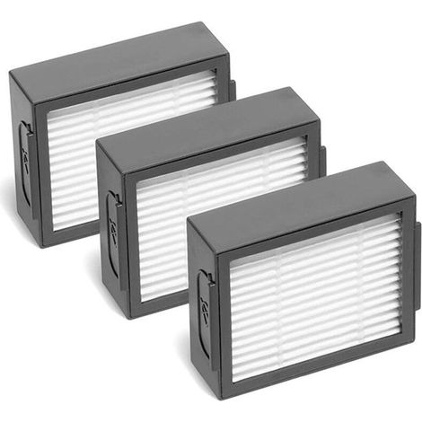 3er-pack Filter Für Roomba E5 / I7 / E5154 / E5158. Ersatzfilter-set Für E5, E6, I7 Und I7+ Plus.