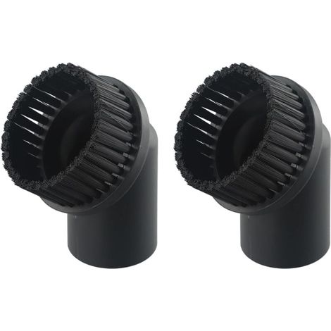 2 Runde Polypropylen-bürstenköpfe Für Staubsauger, 44 Mm Innendurchmesser, Für Industriesauger