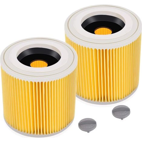 Passend Für Kärcher Staubsauger 6.414-552.0 Wd2 Wd3 Mv2 Mv3 Hypa Filter, Zwei Stück