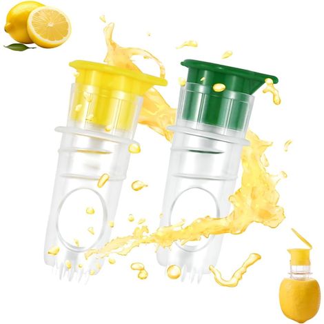 2-teiliges Manuelles Zitronenpressen-set, Manuelle Zitruspresse, Fruchtzitronenpresse, Für Den Einsatz In Küchen, Restaurants Und Bars
