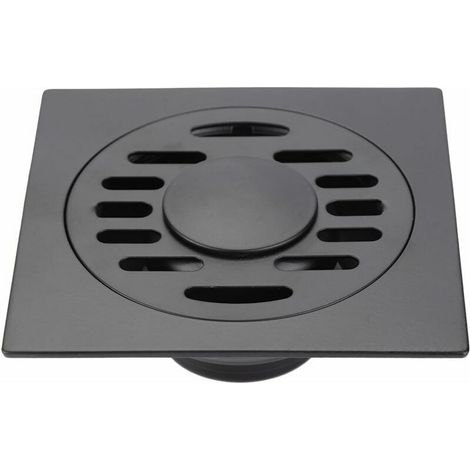 Geruchsneutraler Duschablauf Aus Edelstahl, Bodensiphon Für Badezimmer, Waschmaschine Und Wc-ablauf (waschmaschinen-bodenablauf), Gun Gray