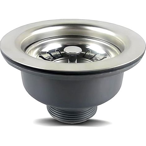 Ablaufstopfen Aus Edelstahl 304 – Für Küchenspülen – 1 1/2" – Durchmesser: 114 Mm