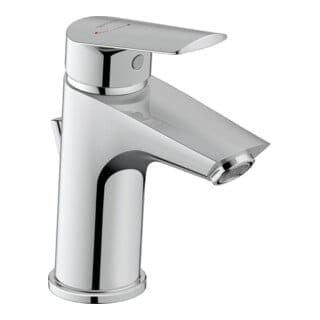 Duravit Waschtisch-Einhebelmischer No. 1 S Freshstart m Zugst.-Ablaufgarn., Ausl. 100mm, chrom