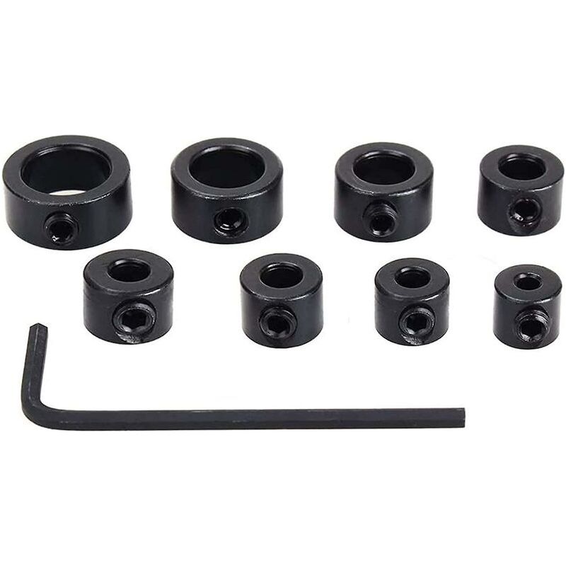 8 Positionierringe, Tiefenanschlagring-positionierer, Bohrtiefenanschlag, M3-m16
