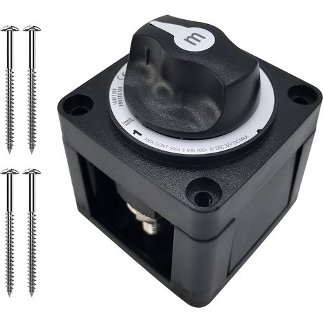 Marine-batteriewahlschalter, Marine-batteriewahlschalter, Batterietrennschalter, 4-positionen-isolator, Stromabschalter