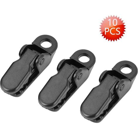 10 Planenclips, Markisenclip-set Mit Schnappverschluss, Markisenclip-kit, Aufsteckbare Planenclips, Aufhänger, Spannwerkzeug Für Den Garten