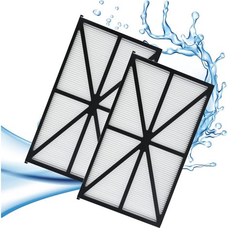 2-teilige Poolfilterkartusche, Poolroboterfilter, Poolreinigerfilter Kompatibel Mit Rcx70101 Pak2 Hayward Tiger Shark Aqua Vac Poolreinigungsroboterfiltern