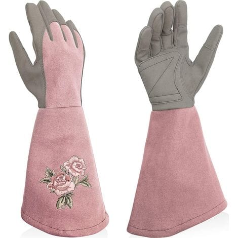 Gartenhandschuhe - Mit Vollem Schutz Vor Dornen - Lange Arbeitshandschuhe Mit Durchstichfestigkeit - Für Gartenarbeiten (3715cm)