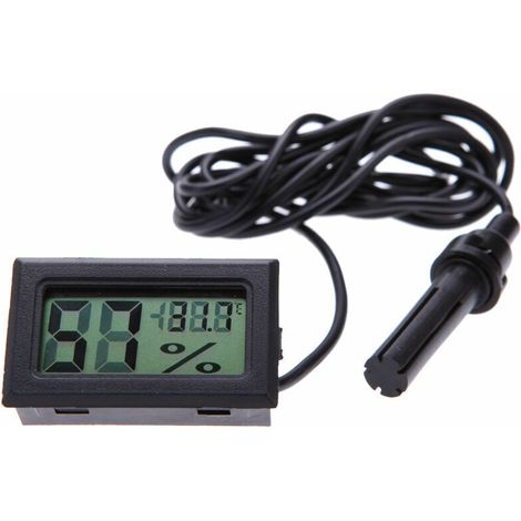 Thermo-hygrometer, Elektronisches Minimal-thermo-hygrometer, Thermo-hygrometer Mit Digitalanzeige Und Sonde