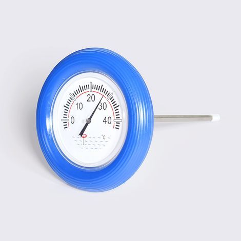 Schwimmendes Thermometer Für Schwimmbäder, Ideal Für Freibäder, Horizontal Schwimmend, 30,5 X 18 Cm