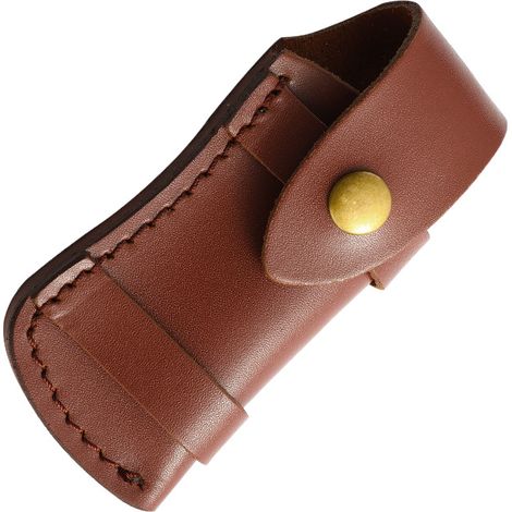 Gürtelmesserscheide Aus Echtem Leder, Horizontal Und Vertikal Tragbar (messer Nicht Enthalten), Klappmesserscheide, Kleines Taschenmesser