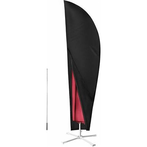 Schutzhülle Für Seitlich Versetzte Sonnenschirme, Uv-/wind-/wasserdicht, 420d Oxford-gewebe, Für Seitlich Versetzte Sonnenschirme (280x30/81/46cm)