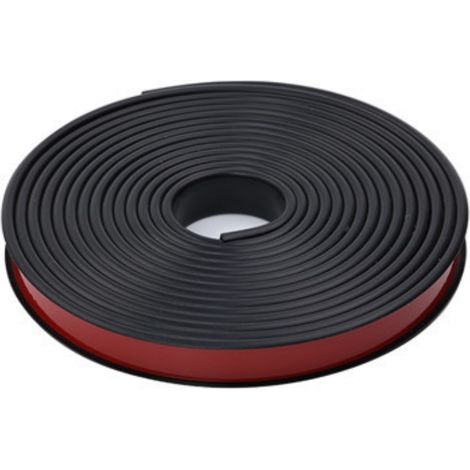 Selbstklebender, U-förmiger, Flexibler Tpe-schutzstreifen Für Möbelkanten – Für Schrankreparaturen Und Möbelrestaurierungen (schwarz, 18 Mm X 3 M)