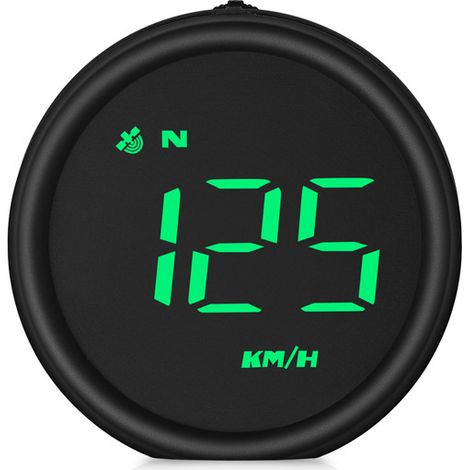 Universeller Gps-tachometer Mit Head-up-display (hud) Für Autos Mit Geschwindigkeitsanzeige, Geschwindigkeitswarnung, Kilometeranzeige Und Müdigkeitserkennung Für Alle Fahrzeugmodelle.