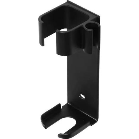 Set Mit 2 Wandhalterungen Für Lockenstäbe, Aufbewahrungsorganizer Für Friseurwerkzeuge, Halterung Für Glätteisen, Lockenstäbe, Haarglätter, Kämme (schwarz)
