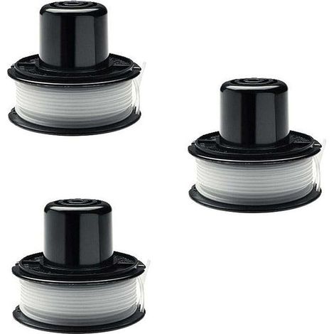Rasenmäherspule, Rasenmäherzubehör Für Black & Decker Gl250/gl310/gl360/glc500, Schneidfadenlänge 6 M, 3er-pack