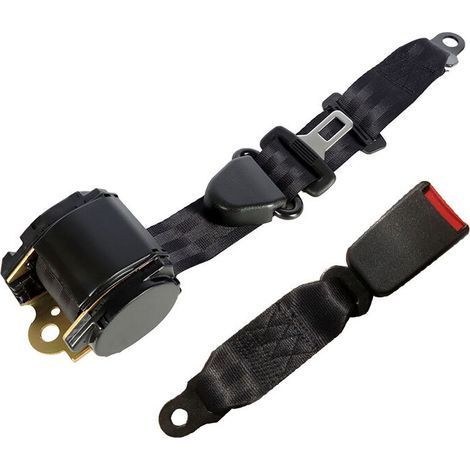 Autosicherheitsgurt, Universell Verstellbarer 3-punkt-autosicherheitsgurt, Teleskopischer Automatischer Autosicherheitsgurt (25 Cm)