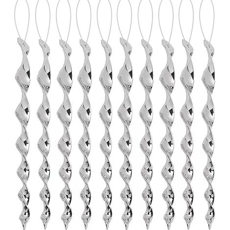Vogelabwehrsystem, 8-teiliges Reflektierendes Spiral-vogelscheuchen-set, 360-grad-vogelabwehr Für Haus, Garten, Balkon Und Obstbäume