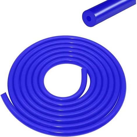 Silikon-vakuumschlauch, 5 M, 3 Mm Innendurchmesser, Blau. Geeignet Für Alle Luftpumpen, Manometer Und Turbinen-vakuumanschlüsse (blau, 3 Mm).