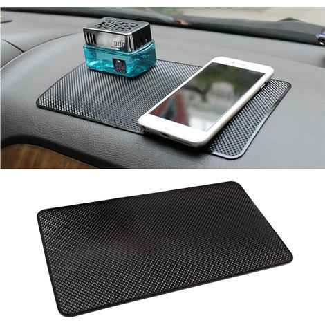 Rutschfeste Silikon-armaturenbrettmatte – Wiederverwendbar Und Waschbar – 27 Cm X 15 Cm – Halterung Für Smartphone Und Navigationsgerät – Hinterlässt Keine Spuren