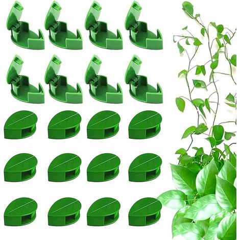 50 Pflanzenclips Für Kletterpflanzen, Selbstklebende Pflanzenstützclips, Unsichtbare Pflanzenwandclips, Blattclips Für Kletterpflanzen