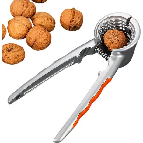 Nussknacker, Multifunktionaler Nussknacker Mit Rutschfestem Griff, Nuss- Und Haselnussknacker, Konischer Nussknacker, Nussknacker Aus Metall Für Pekannüsse, Haselnüsse, Mandeln, Meeresfrüchte