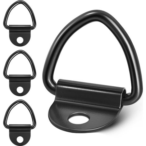 4-teiliges Set Zurrhaken, V-ring-zurrgurte, Zugringverschlüsse Aus Edelstahl Für Kajaks, Boote, Kanus, Anhänger, Pickups, Lkws, Autos, Gartengeräte