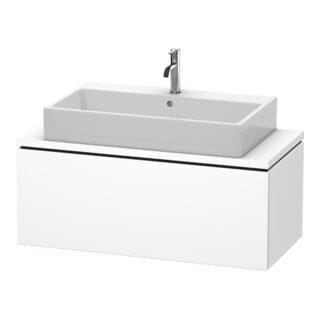 Duravit Waschtischunterschrank Compact L-Cube 102x47,7cm, we. matt, f Kons, 1 Auszug