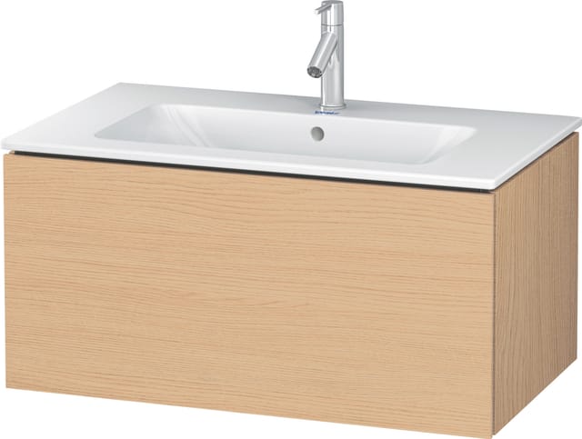 Duravit Waschtischunterschrank L-Cube 82x48,1cm, Ei Nat, 1 Auszug, wandhängend
